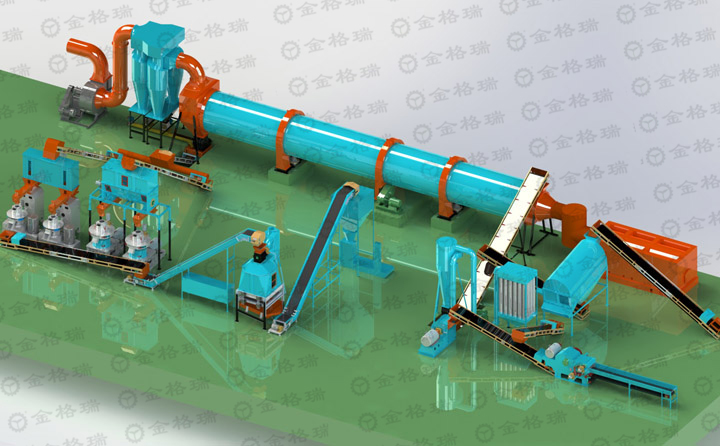 顆粒機(jī)生產(chǎn)線展示圖 顆粒機(jī)生產(chǎn)線展示圖